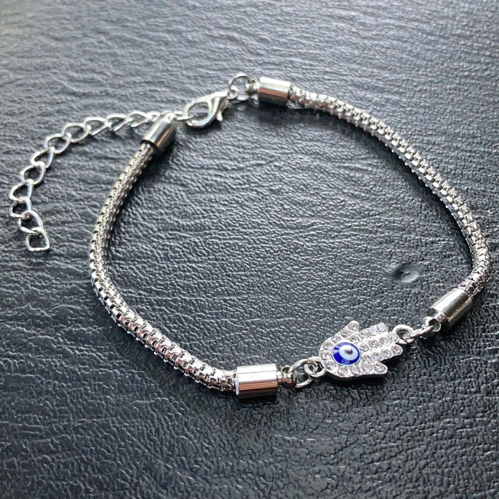 ⚜️Hamsa With eye of protection bracelet!